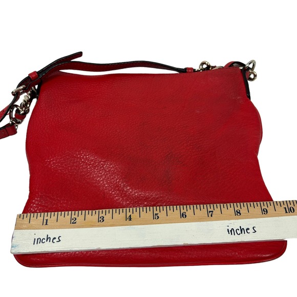Kate Spade Red Leather Crossbody Bag - Picture 9 of 12